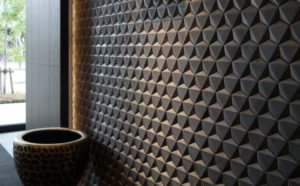 シルエットが美しいデザインタイル